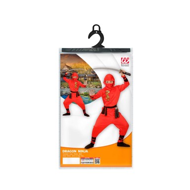 Kostim Ninja Red Dragon, 11-13 godina