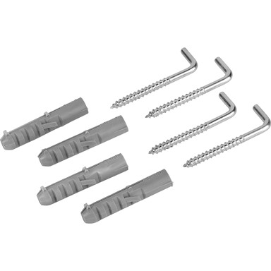 LUX TOOLS Plastična tipla FI 8 s vijkom