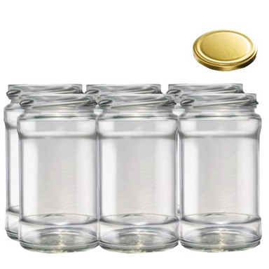 VETRO Staklenka Renata 314ml + poklopac 6/1