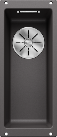 BLANCO Sudoper SUBLINE 160-U InFino SILGRANIT, kameno siva