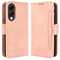 Preklopna maskica za Samsung Galaxy S25 Edge, utor za karticu, roza