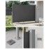 SONGMICS Bočni suncobran GSA160TG, antracit, 160 x 300 cm