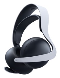SONY Gaming slušalice PULSE Elite, bežične i žične, Bluetooth, 2.4 GHz, 30 h baterija, stalak za punjenje, bijele crne