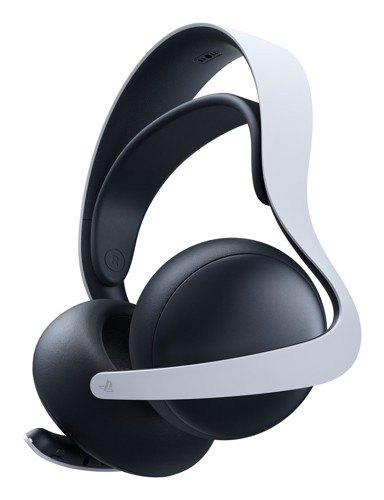 SONY Gaming slušalice PULSE Elite, bežične i žične, Bluetooth, 2.4 GHz, 30 h baterija, stalak za punjenje, bijele crne