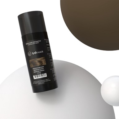UVI HAIR Vlakna za kosu 27,5 g, srednje smeđa