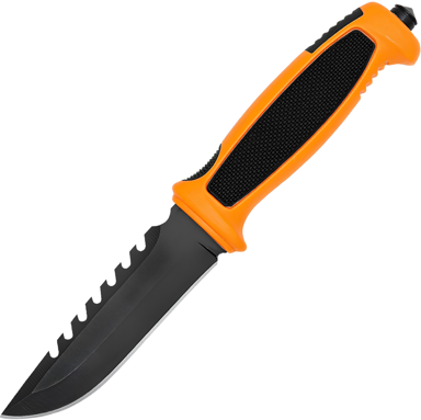 OUTDOOR Nož ZR-41053, Tip 2, crna, narančasta