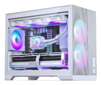 PHANTEKS Kućište XT M3, Mini Case, mATX, RGB, kaljeno staklo, uključuje 3×120 mm ventilatore, bijelo