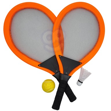 WOOPIE TOYS Set za badminton, narančasti