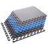 Set podloga puzzle 9 kom 60x60x1 cm, plavo-siva