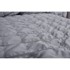 MY HOUSE Posteljina Naomi 140x200 cm od krepa Crna/siva