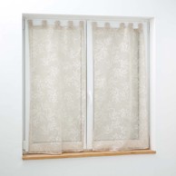 DOUCEUR D'INTÉRIEUR Svjetlo smeđe prozirne zavjese u setu 2 kom 60x120 cm Karla