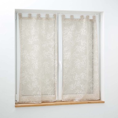 DOUCEUR D'INTÉRIEUR Svjetlo smeđe prozirne zavjese u setu 2 kom 60x120 cm Karla