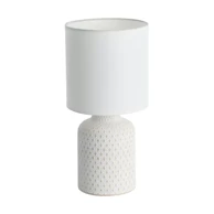 Stolna lampa Bellariva, E14, krem/bijela