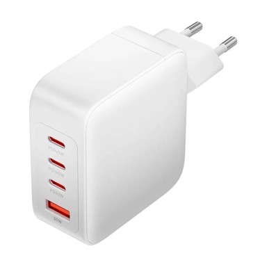 VENTION Punjač FEIW0-EU, 3xUSB-C, USB- A, 140W/140W/30W/18W, GaN 