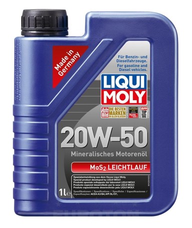 LIQUI MOLY Motorno ulje MOS2 Low Friction 20W50, 1 l