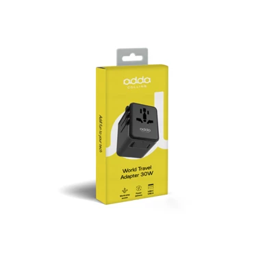 ADDA Prijenosni punjač Collins WTA-001-BK, crni