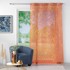 DOUCEUR D'INTÉRIEUR Narančasta prozirna zavjesa 140x280 cm Belflor