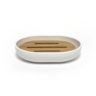 DOUCEUR D'INTÉRIEUR Bijela plastična posuda za sapun Smart 