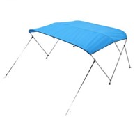VEVOR Bimini nadstrešnica za čamac, 3 luka, 183 x 137-152 x 117 cm, plava