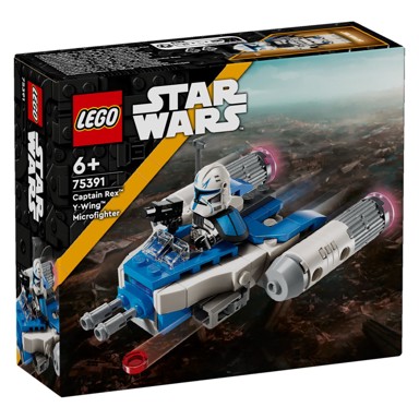 LEGO STAR WARS Set za slaganje Kapetan Rex i mikrolovac Y-Wing