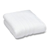 CATHERINE LANSFIELD Bijeli pamučan ručnik od frotira 70x120 cm Zero Twist