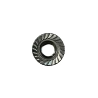 Šesterokutne matice s prirubnicom i nazubljenjem, 100 kom