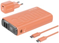 ULTRON Power bank PB-20000, 20000 mAh, narančasti