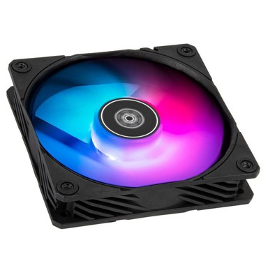 SILVERSTONE Računalni ventilator Shark Force, ARGB, 120mm, crni SST-SF120B-ARGB
