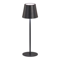 FISCHER & HONSEL Crna LED stolna lampa s metalnim sjenilom (visina 36, 5 cm) Viletto 