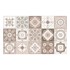 AMBIANCE Set s 15 dekorativnih naljepnica za zid Ezeiza, 20 x 20 cm