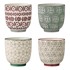 BLOOMINGVILLE Set od 4 kamene šalice Karine, 180 ml
