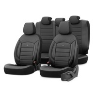 OTOM Navlake za sjedala Inspire 3501 Black, eko koža, 3-ZIP, set