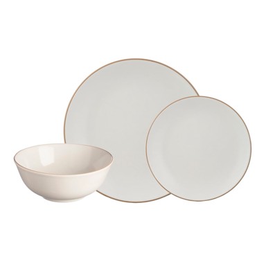 MASON CASH 12-dijelni set krem-bijelog posuđa Classic Collection