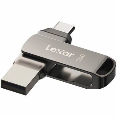 LEXAR USB flash stick 128GB Dual Type-C and Type-A USB 3.1