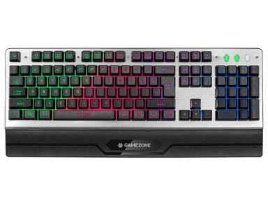 TRACER Gaming tipkovnica GAMEZONE ORES RGB, USB, crna