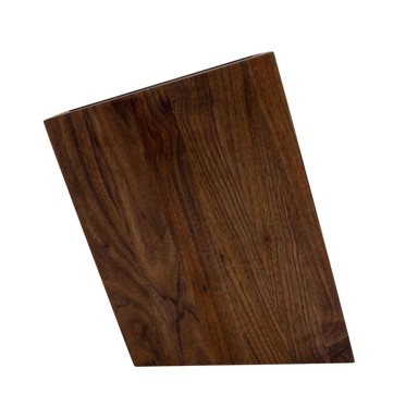 CONTINENTA Blok za noževe s fleksibilnim umetkom, kosi, orahovo drvo