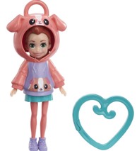 MATTEL Hoodie Buddy Psić Polly Pocket, HKW01