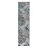 FLAIR RUGS Siva/tirkizna staza 60x230 cm Marbled
