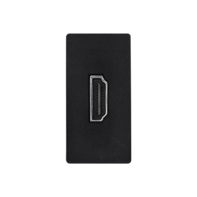 HDMI Modul 1/2, priključna utičnica, crna