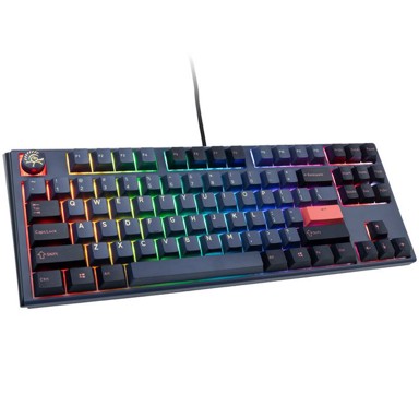 DUCKY Tipkovnica One 3 Cosmic Blue TKL Gaming, RGB LED - MX-Ergo-Clear (US)-DKON2187ST-EUSPDCOVVVC2