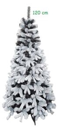 Božićno drvce umjetno Emili, crno siva, 120 cm