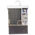TENDANCE Zavjesa za kadu Diamond 180x200 cm, poliester, siva
