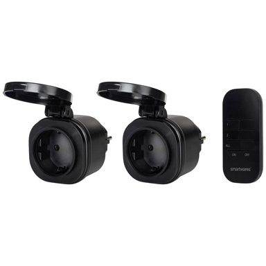 SMARTWARES Pametna utičnica SH4-99653, crna