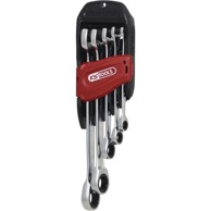 KS TOOLS Set ključeva s čegrtaljkom, 5-dijelni
