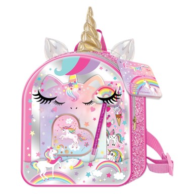 HOT FOCUS Set za pisanje u ruksaku Jednorog