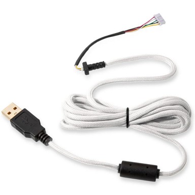 GLORIOUS Ascended kabel V2, Arctic, bijeli