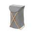 WENKO Košara za rublje s okvirom od bambusa Bahari Bamboo, 79 l