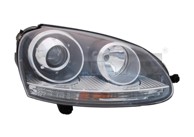 TYC Far VW GOLF 5 lijevi 5/04- XENON D2S/H7 tamni , JETTA 20-11258-05-2