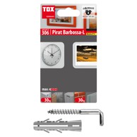 TOX Plastična tipla PIRAT BARBOSSA-L (2/1) najlon s L kukom