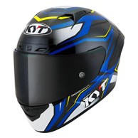 KYT Kaciga NZ race carbon stride blue/white